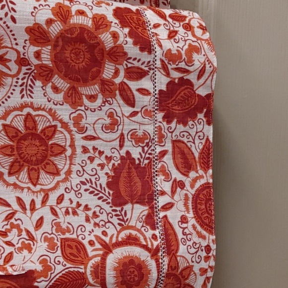 Women's Eddie Bauer Bohemian Cotton Top Size Medium - Picture 6 of 8